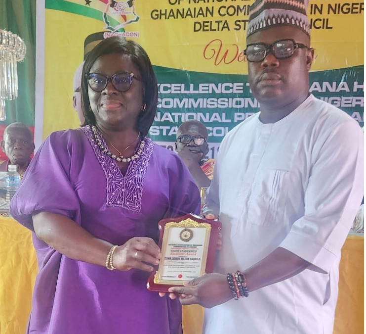 Comr. Sagboje Odiri Milton Receives Youth Leadership Excellence Award from NAGHACON